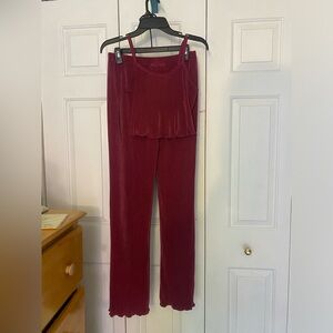 Maroon lounge set